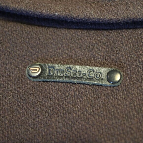 Diesel Pea coat XL Brown - Picture 8 of 10